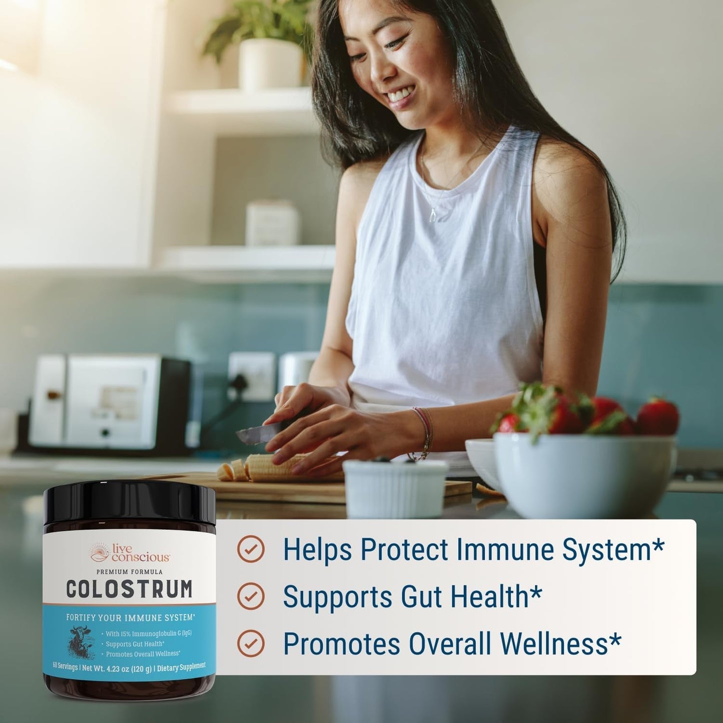 Natural Immune System Booster Powder 120g