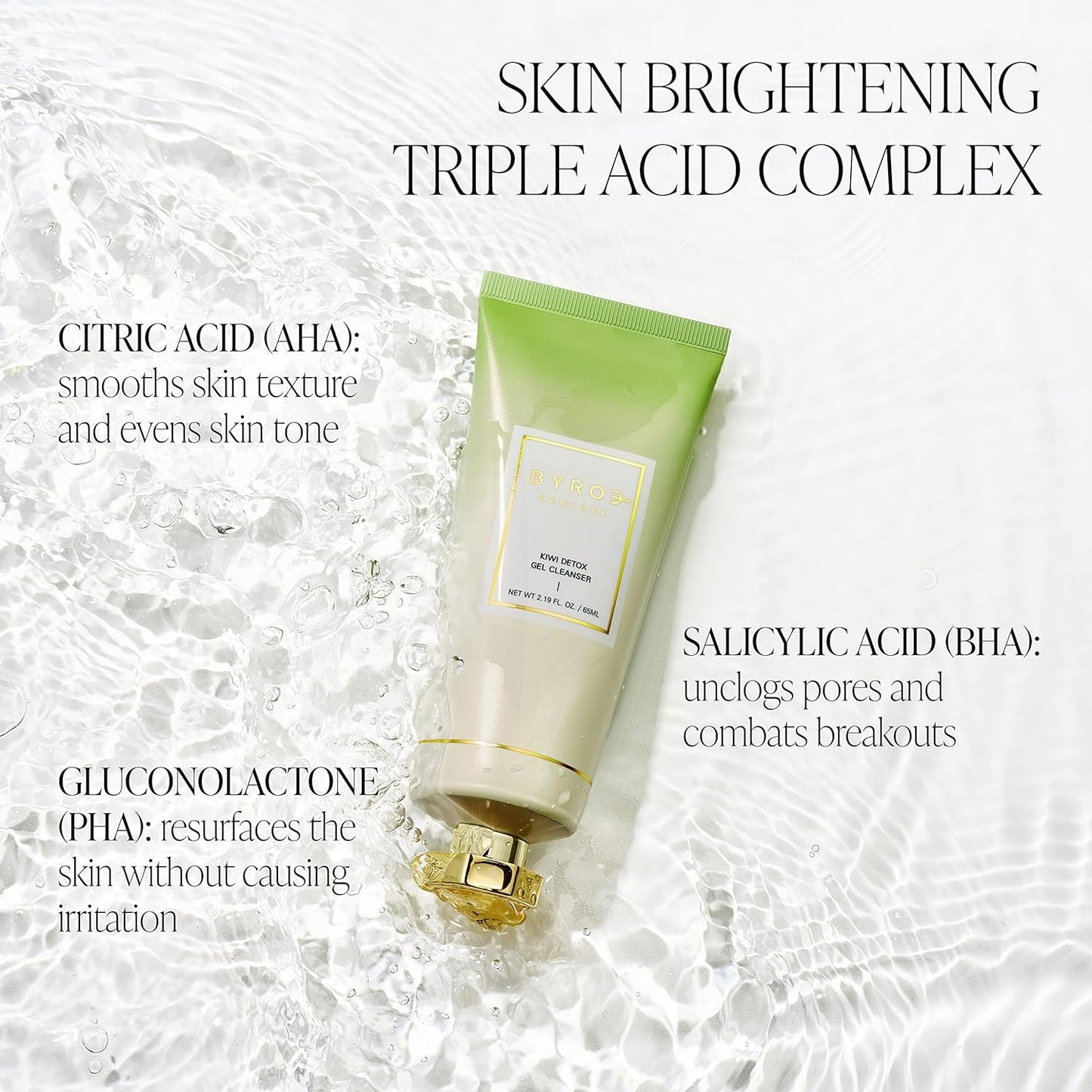 Purifying Kiwi Face Wash Gel Cleanser