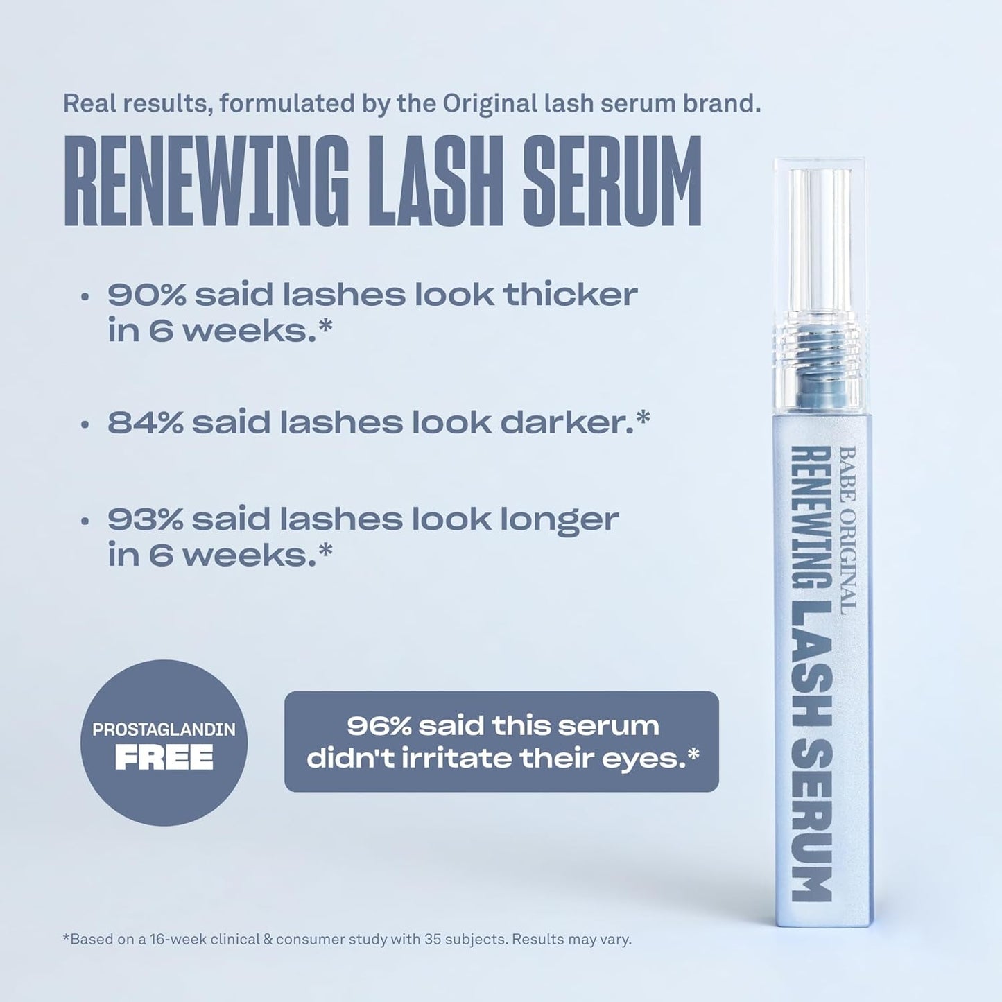 Natural Lash Growth Enhancer Serum 3ml