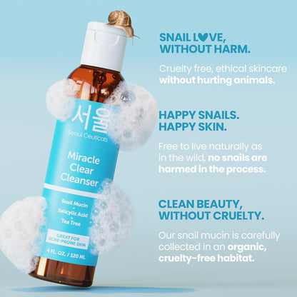 Natural Acne Face Cleanser with Salicylic Acid
