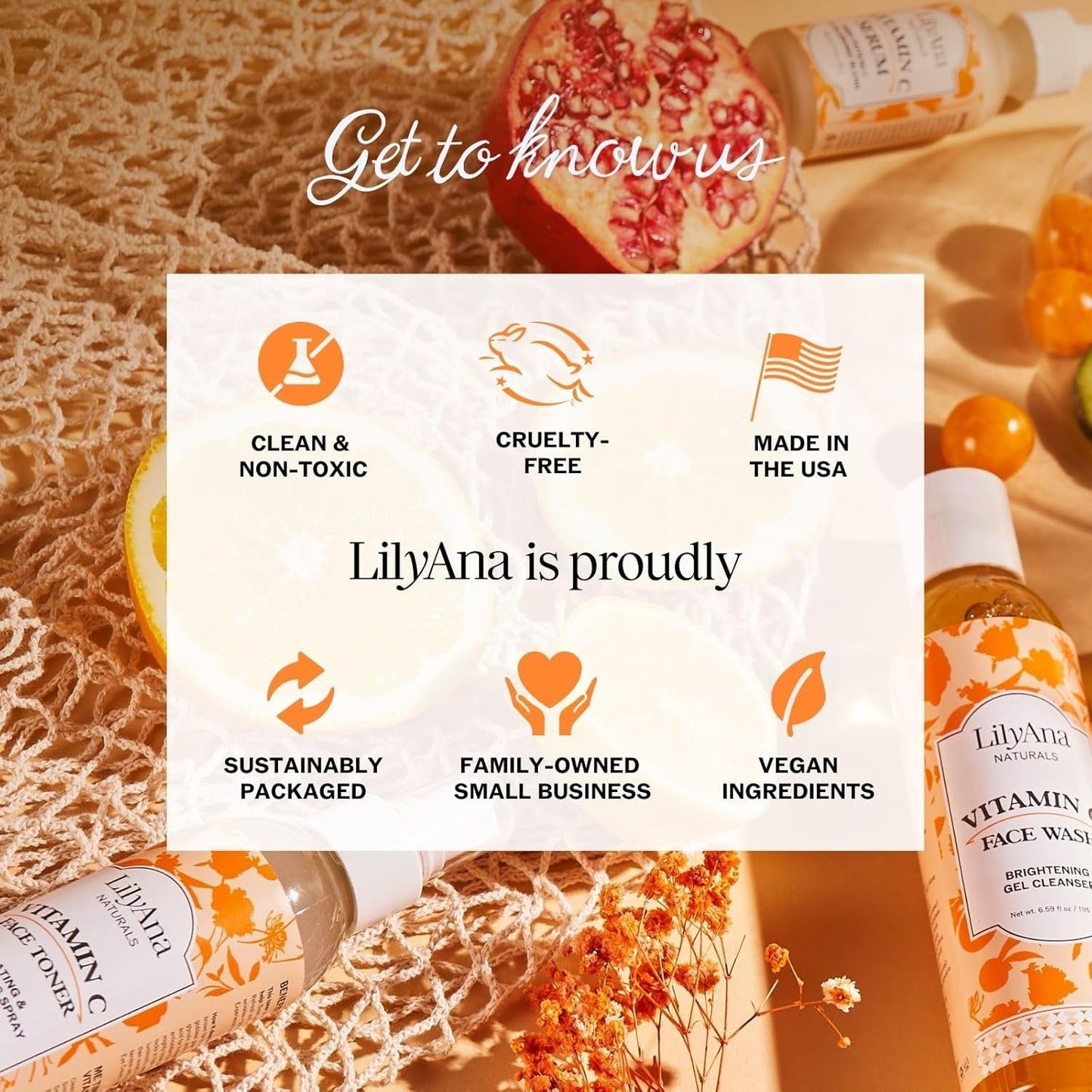 Natural Vitamin C Face Serum - Brighten & Firm Skin