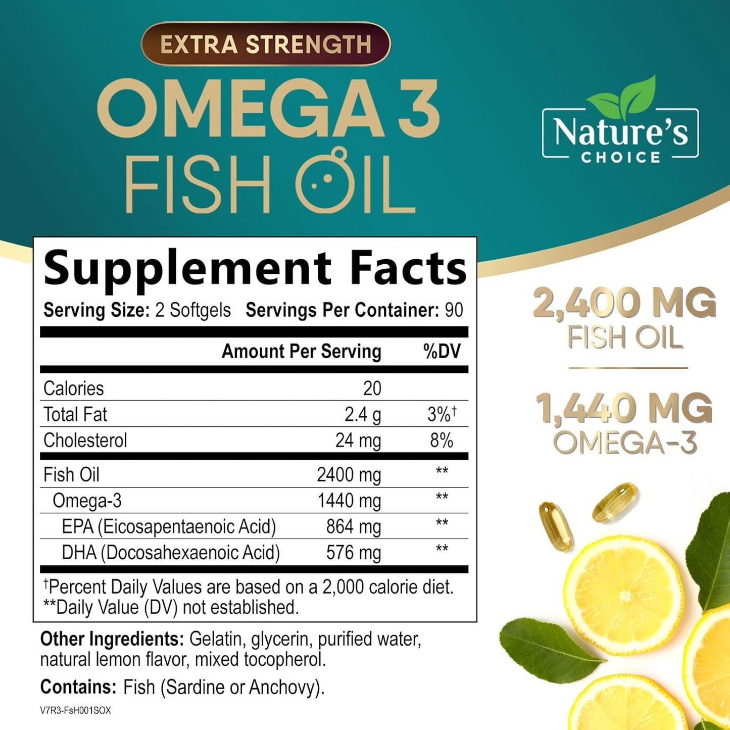 Premium Omega 3 Fish Oil Supplements for Heart Health