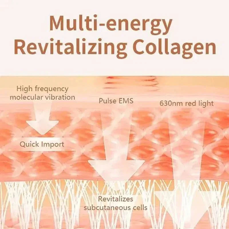 Advanced Facial Rejuvenation Device with LED and EMS