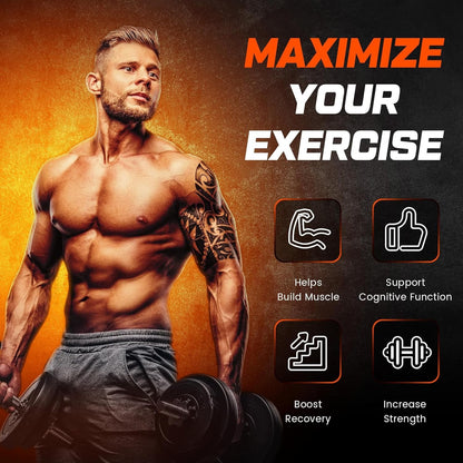 Powerful Sugar Free Creatine Gummy Vitamins 8000mg