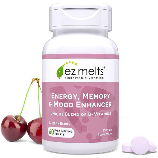 Fast Dissolving Vitamin Tablets for Energy and Brain Boost - Mycosmeticslondon