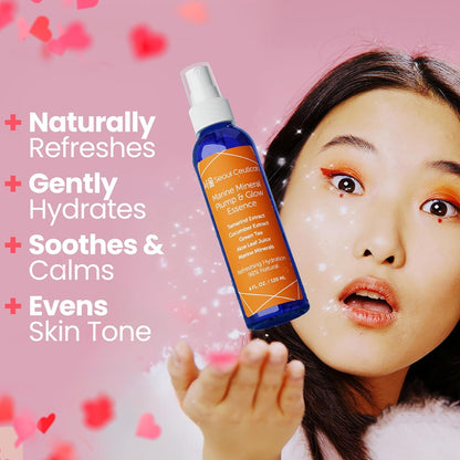 Natural Hydrating Facial Essence with Aloe and Cucumber