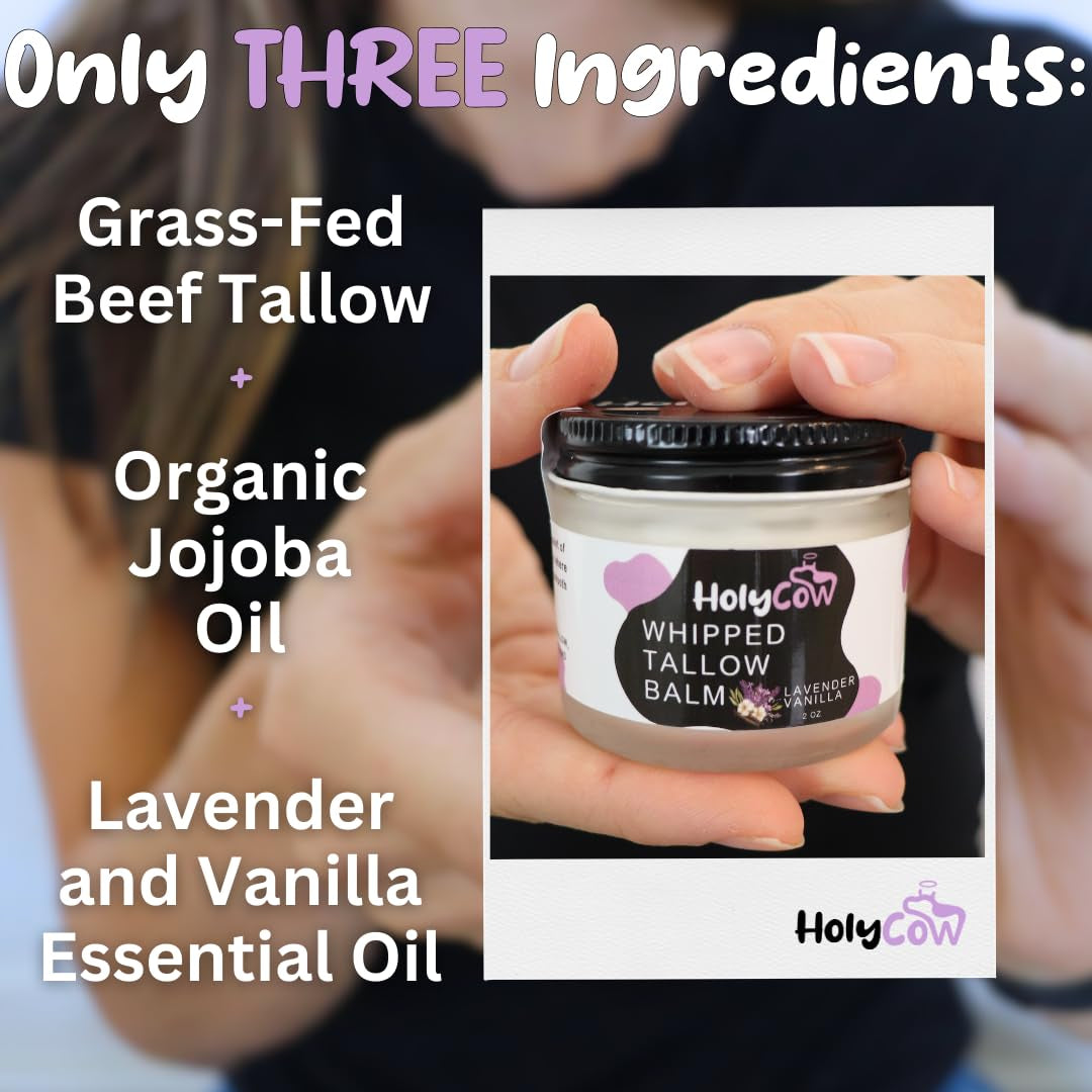 Natural Moisturizing Body Balm with Lavender Scent