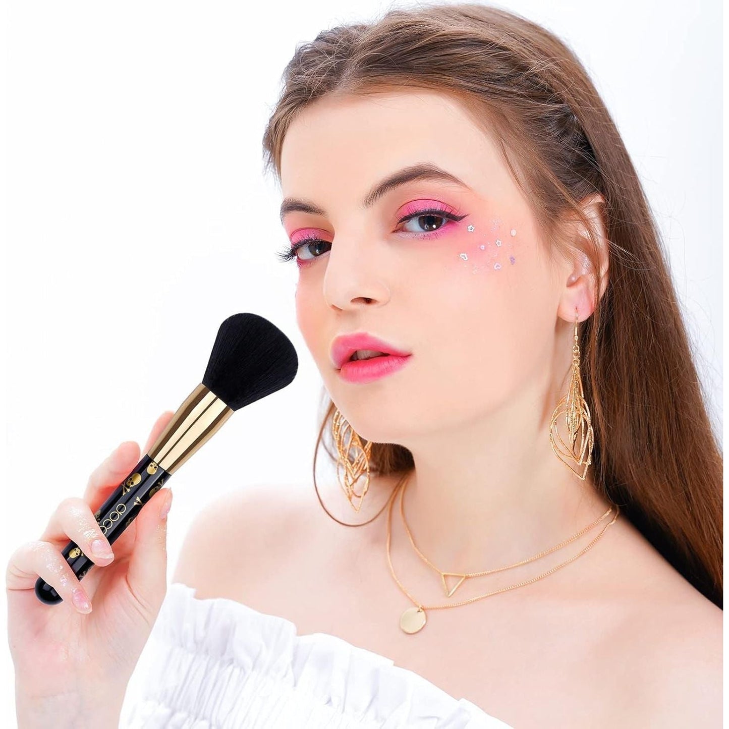 Trendy Makeup Brush Kit - 12 Piece Set
