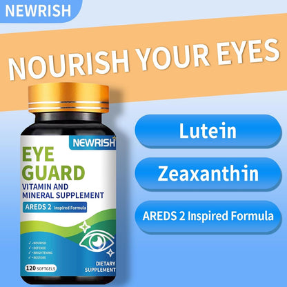 Eye Health Supplement with Antioxidants 120 Softgels