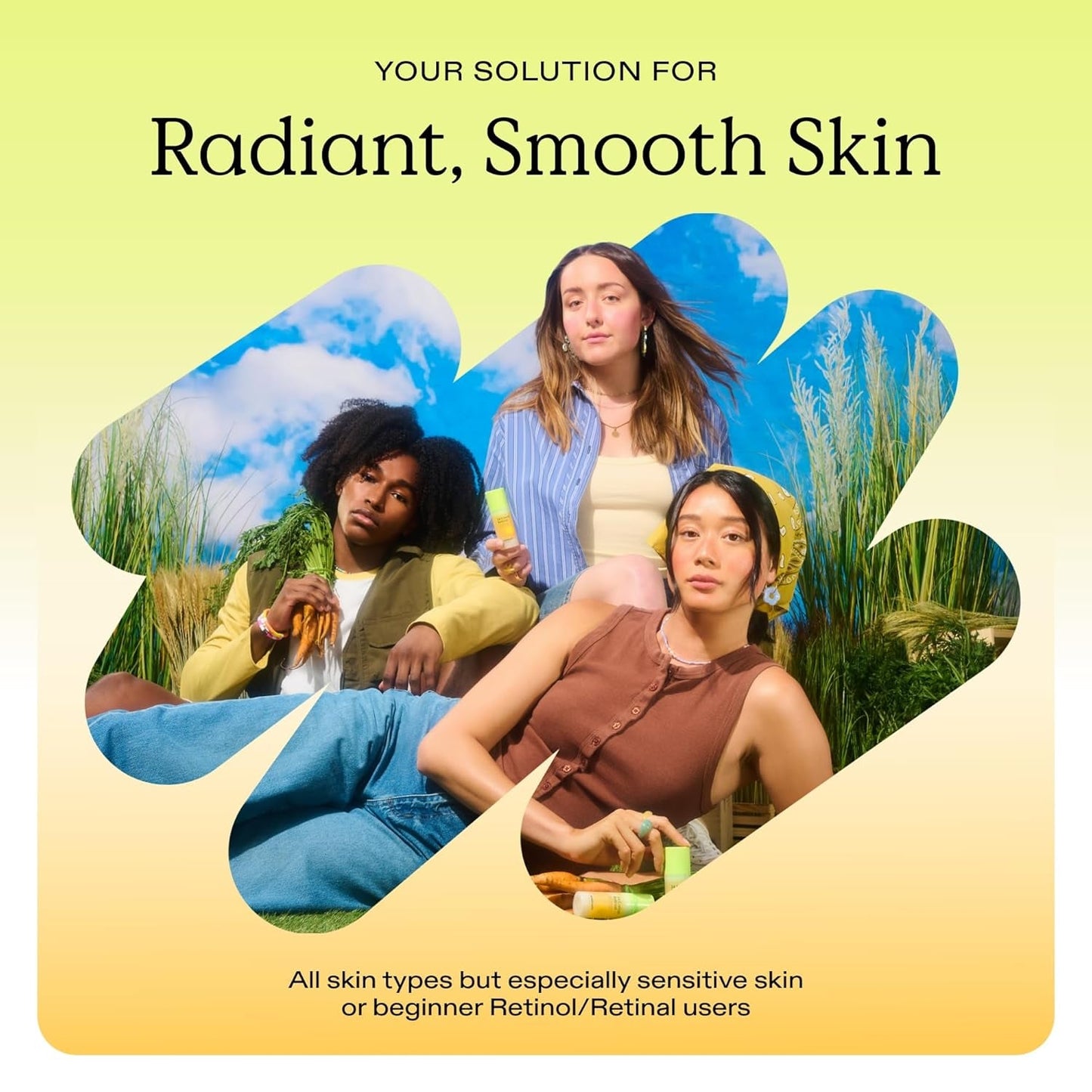 Krave Beauty 24 Carrot Retinal 30ml Gentle Formula Bright Skin