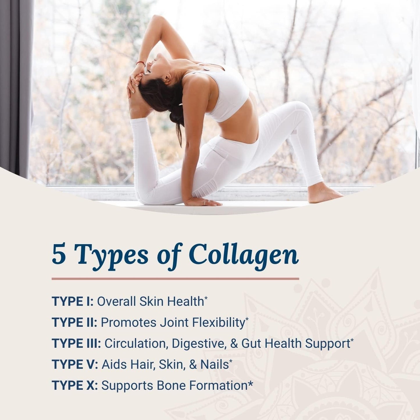 Natural Collagen Beauty Supplement for Skin, Hair, Nails