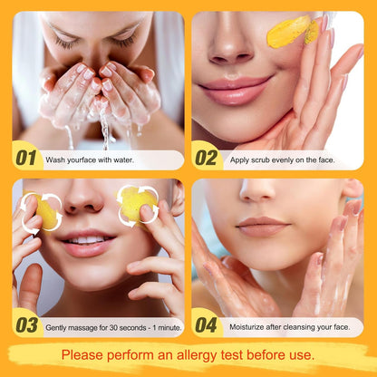 Natural Turmeric Face Exfoliator Scrub