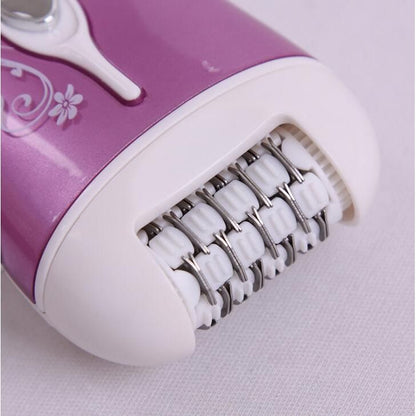 Compact Rechargeable Epilator & Hair Remover Kit for Women
