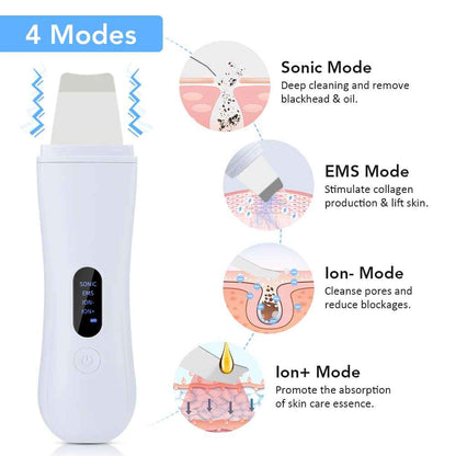 Ultrasonic Blackhead Remover 4-in-1