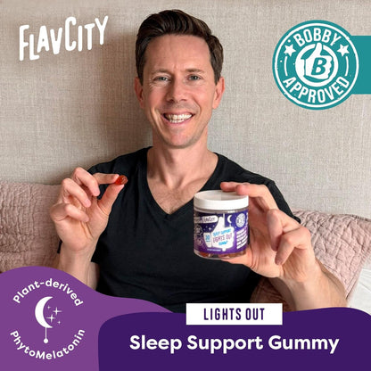 Natural Sleep Aid Gummies with Melatonin & Chamomile
