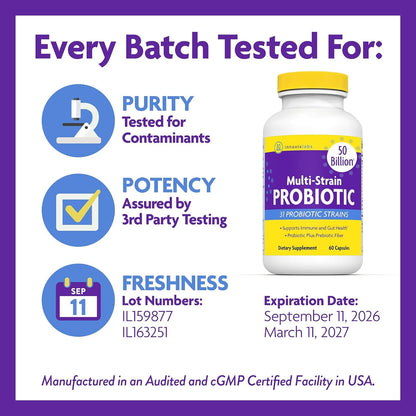Premium Probiotic Capsules for Gut Health & Immunity
