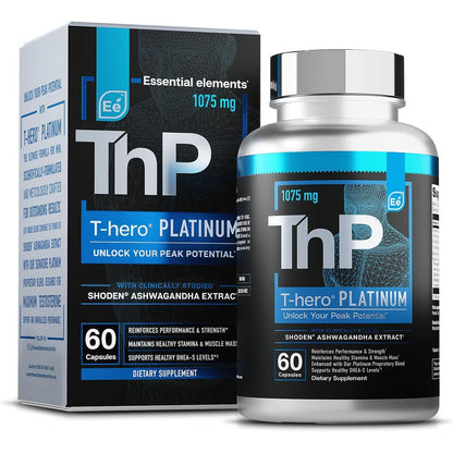 Premium Testosterone Booster 60 Capsules - Men's Energy Supplement - Mycosmeticslondon