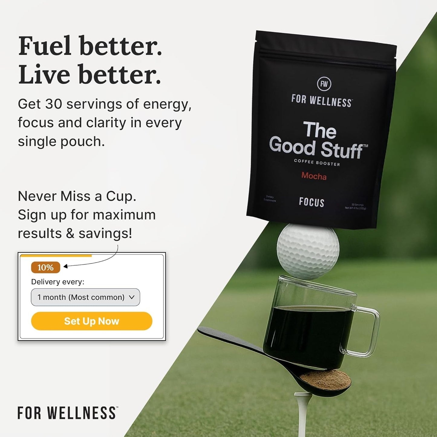 Premium Mocha Coffee Creamer for Energy and Focus