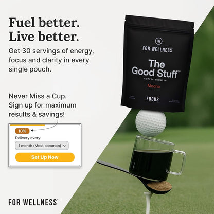 Premium Mocha Coffee Creamer for Energy and Focus