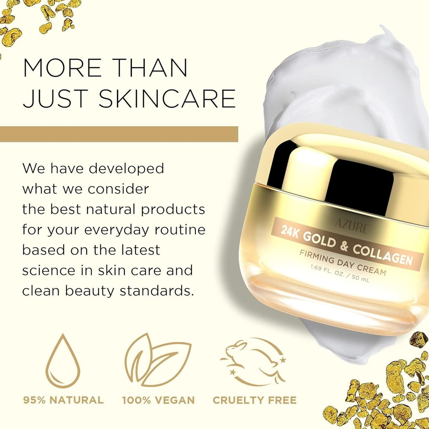 Luxurious 24K Gold Anti Aging Face Cream 50ml