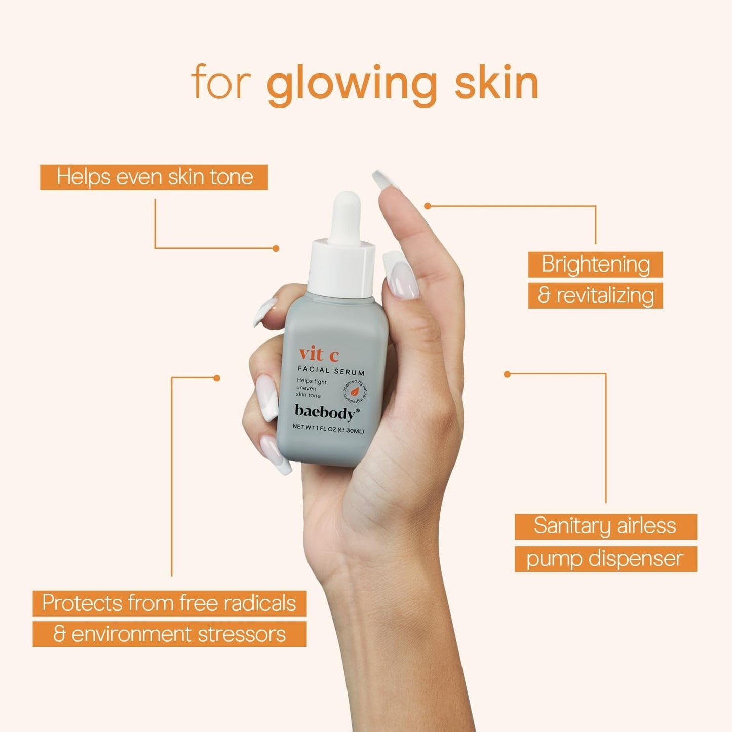 Natural Vitamin C Serum for Glowing Skin