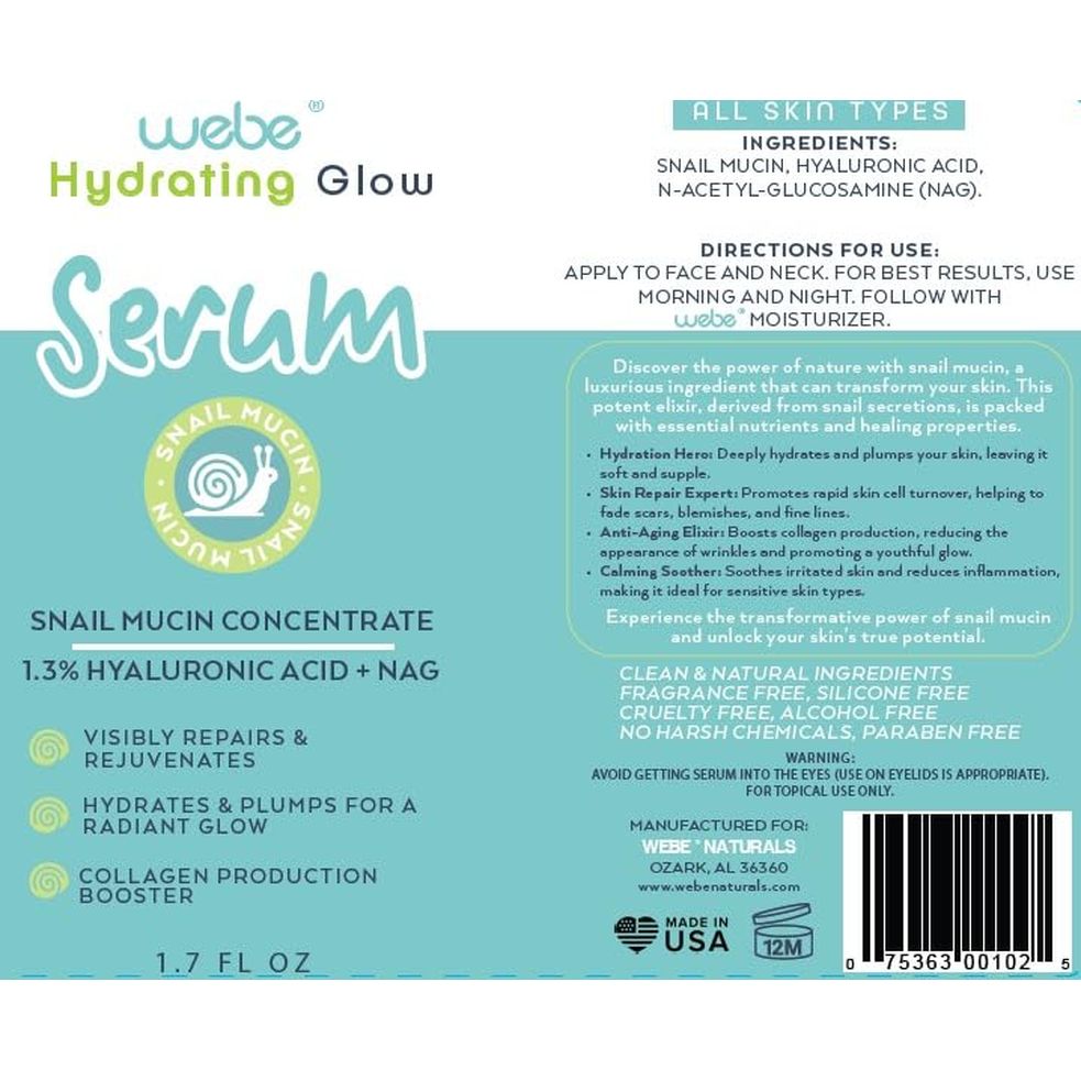 Intensive Snail Hyaluronic Glow Face Serum