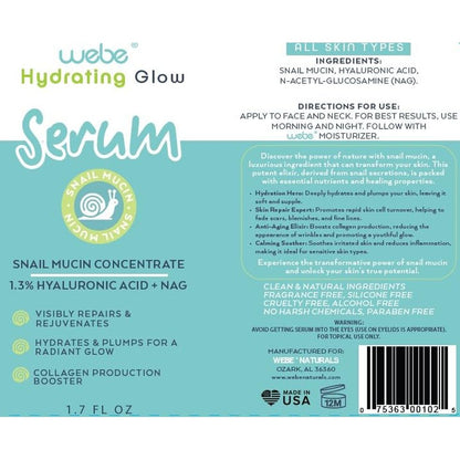 Intensive Snail Hyaluronic Glow Face Serum