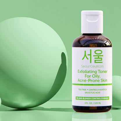 Gentle Salicylic Acid Toner for Acne Prone Skin