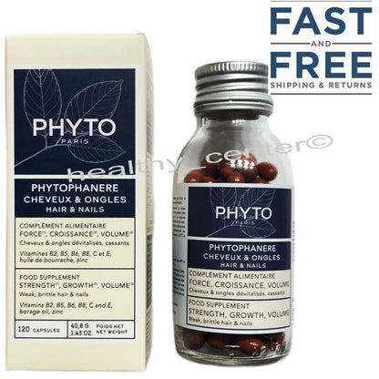 Healthy Hair Vitamin Supplements 120 Count - Mycosmeticslondon