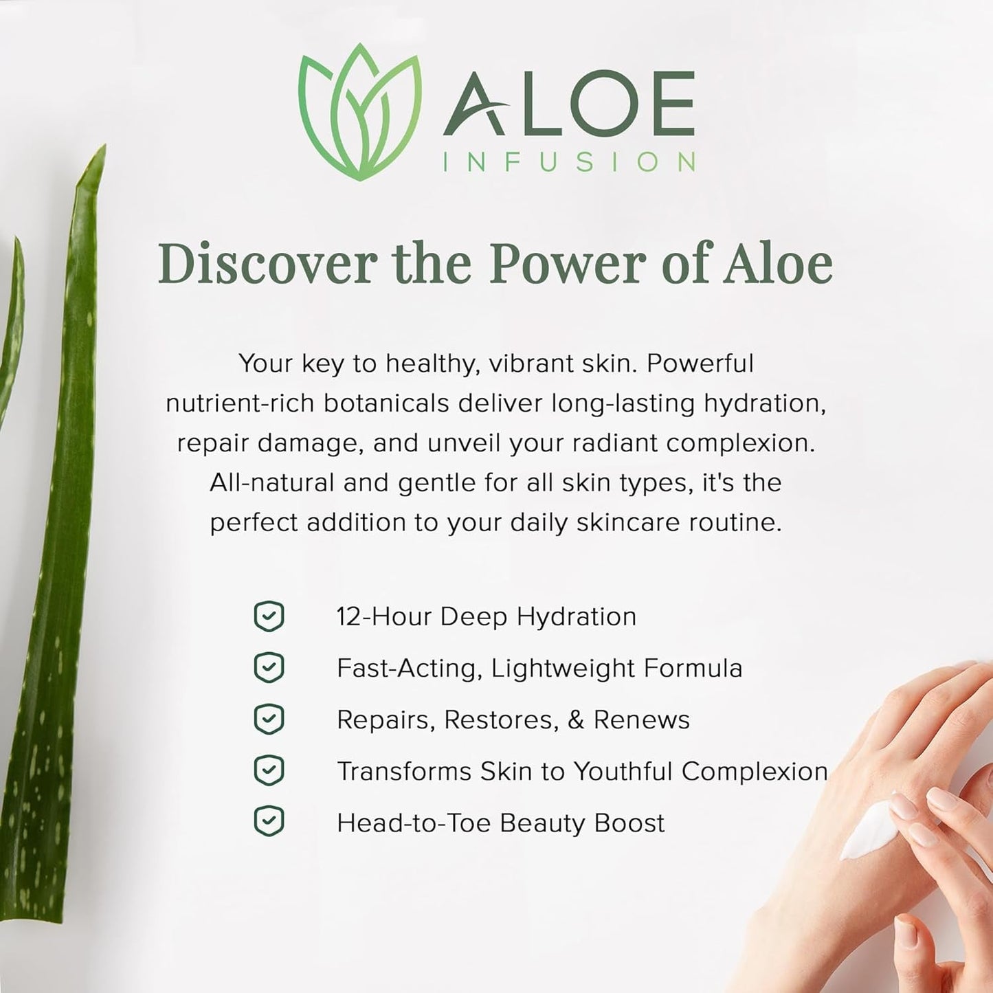 Moisturizing Aloe Face & Body Cream 120ml