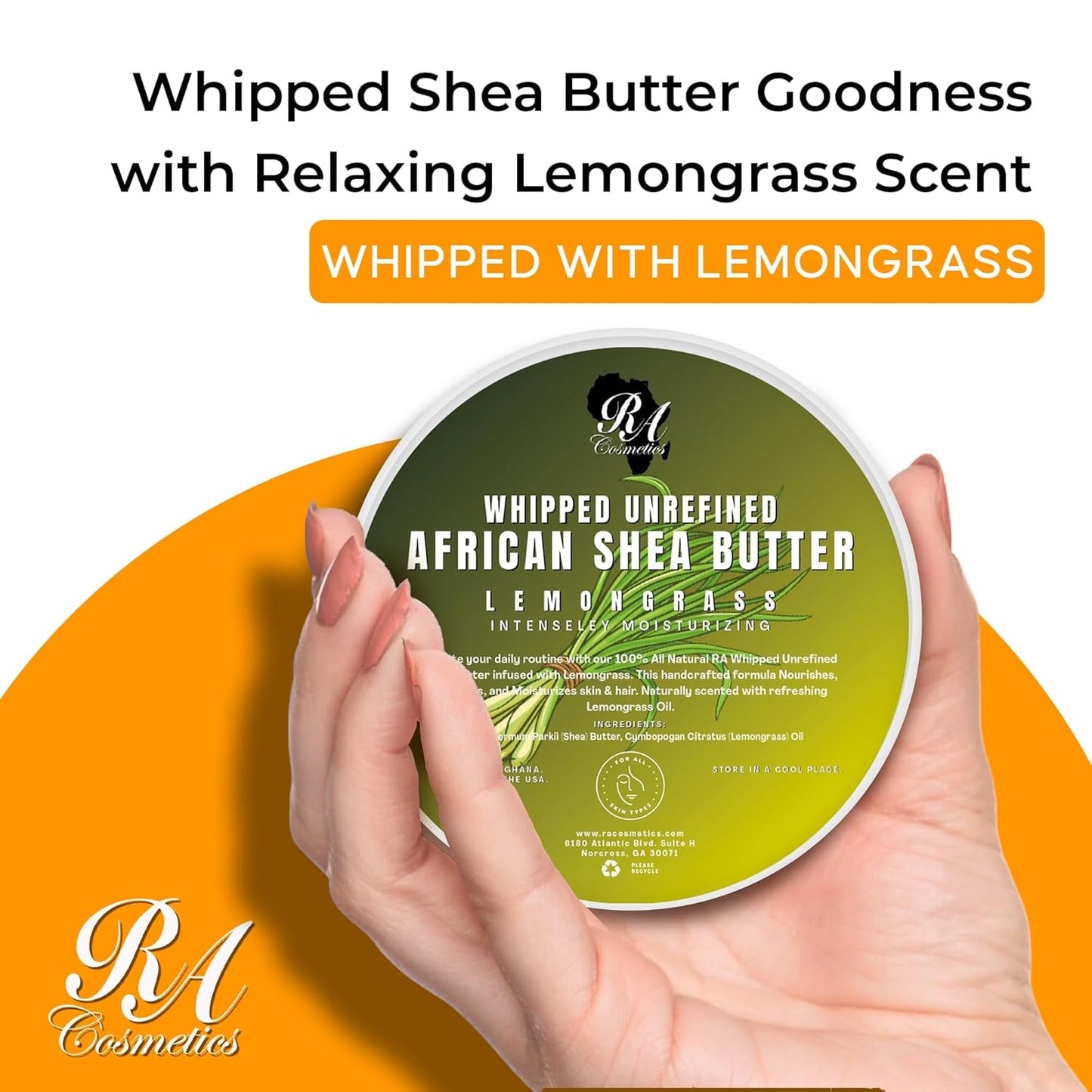 Rich Hydrating Shea Butter 340g - Nourishing Body Moisturizer