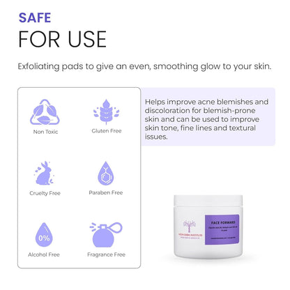 Gentle Daily Exfoliating Face Pads - 60 Count