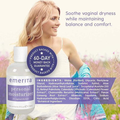 Natural Vaginal Moisturizer for Women - Gentle Relief Cream