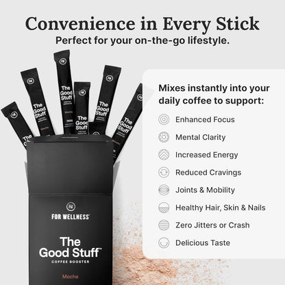 Delicious Mocha Coffee Creamer with Energy & Focus Boost