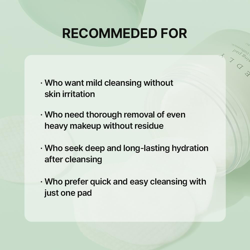 Soft Gentle Makeup Remover Pads for Sensitive Skin