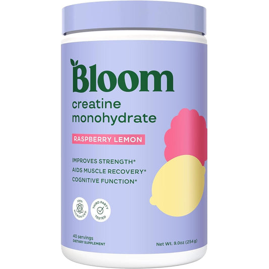 Pure Creatine Powder - Raspberry Lemon, 40 Servings - Mycosmeticslondon