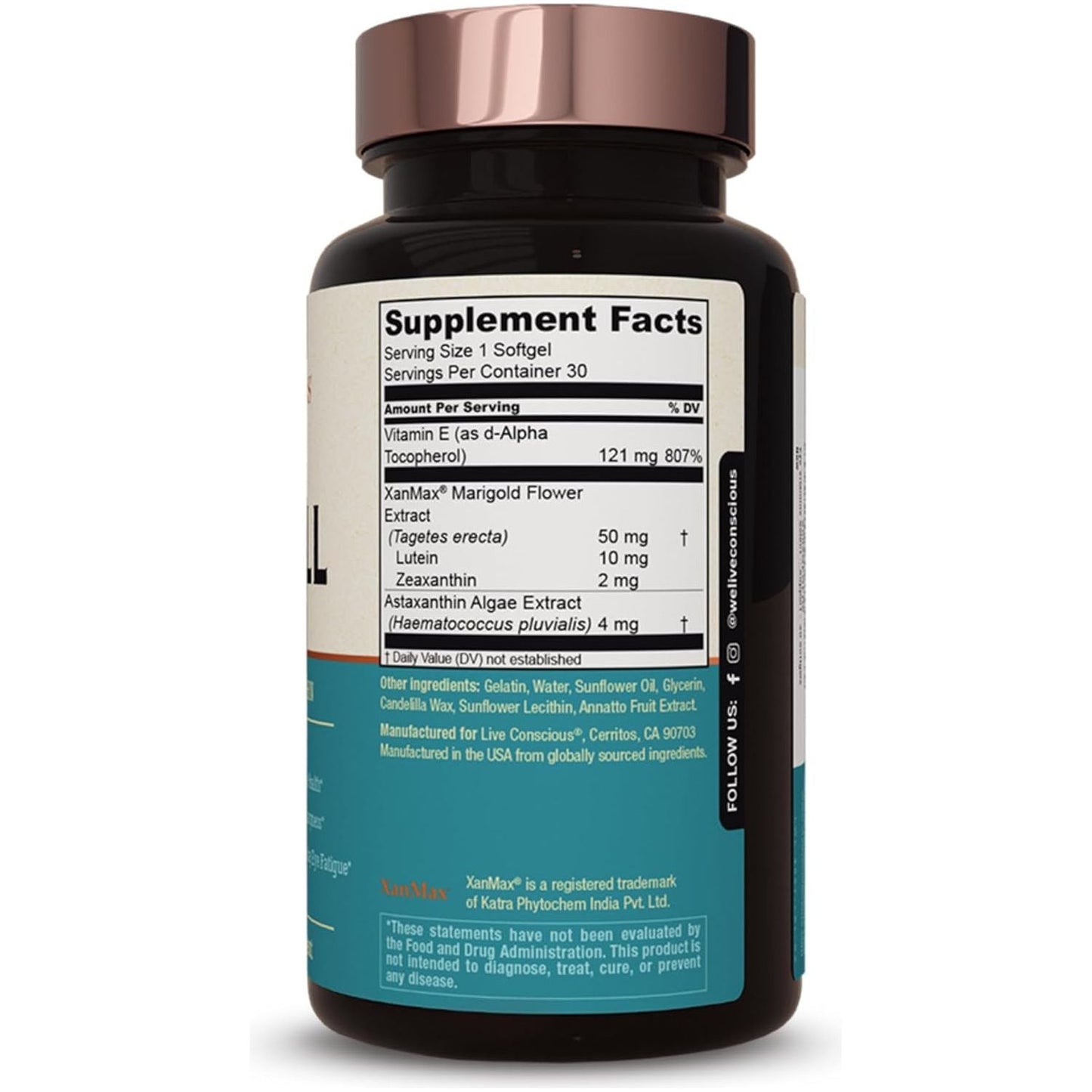 Eye Care Supplements Blue Light Defense Softgels