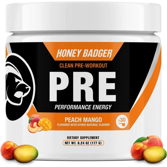 Natural Pre Workout Powder Peach Mango Energy Booster - Mycosmeticslondon