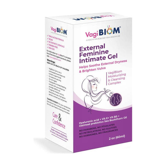 Natural Feminine pH Balance Gel 60ml - Mycosmeticslondon