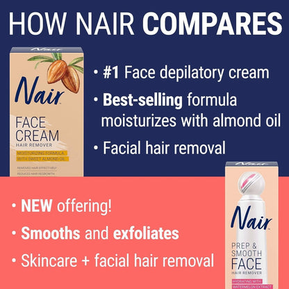 Easy Face Hair Remover Cream 50g