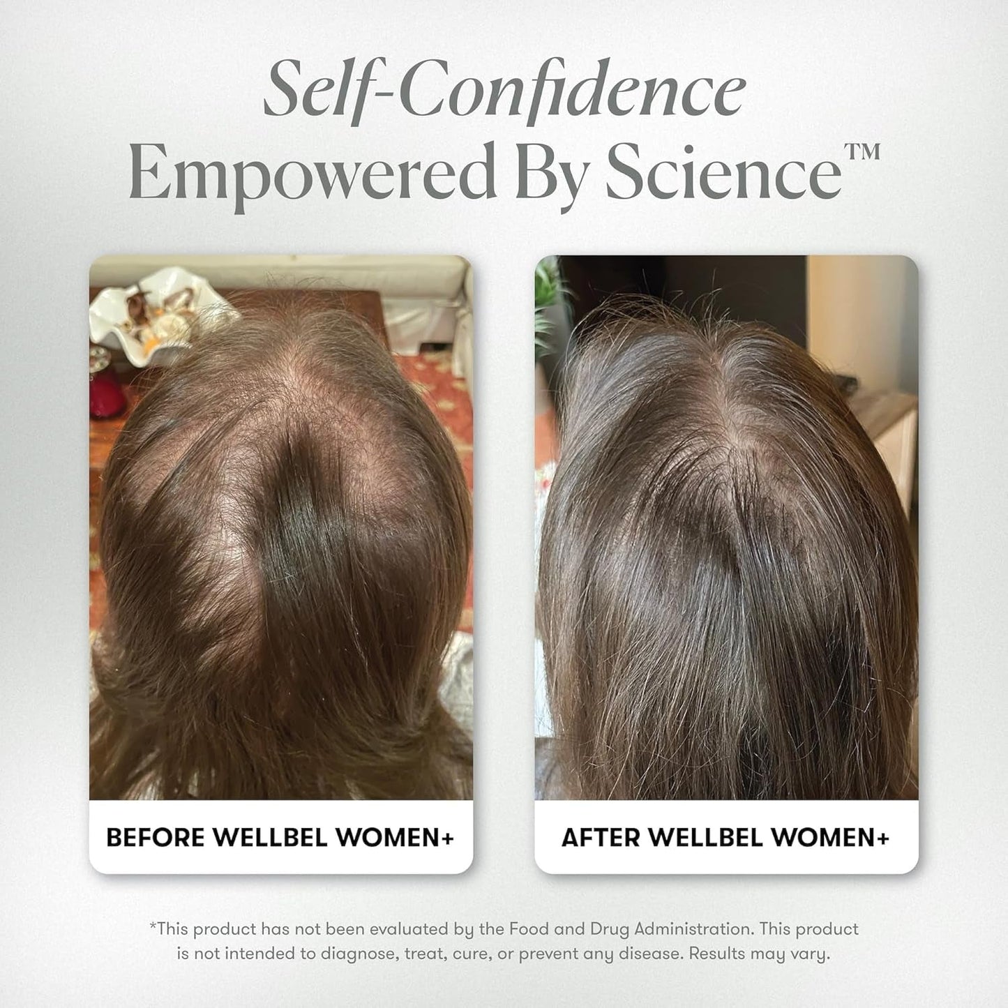 Natural Hair Skin Nails Vitamins for Women Over 40