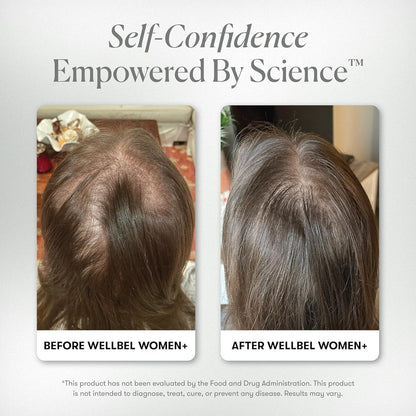 Natural Hair Skin Nails Vitamins for Women Over 40