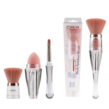3in1 Portable Makeup Brush