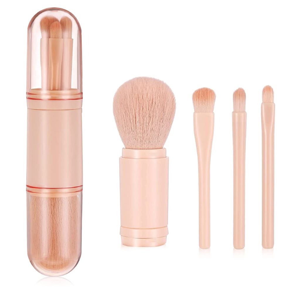 4-in-1 Retractable Makeup Brushes Set – mycosmeticslondon