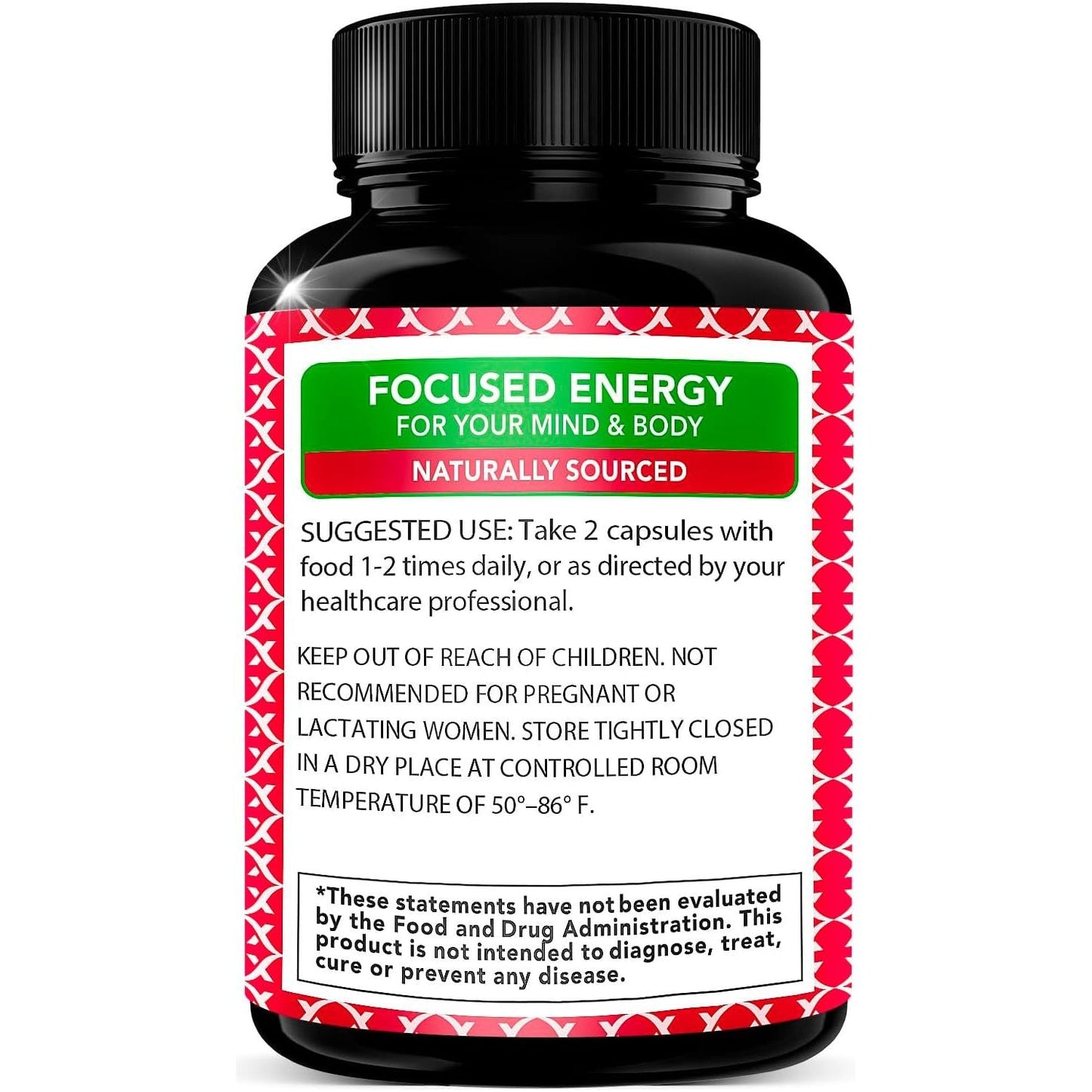 Premium Korean Ginseng & Ginkgo Biloba Energy Capsules