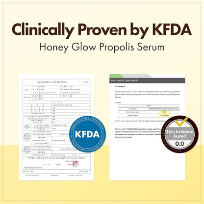 Natural Honey Face Serum for Glowing Skin