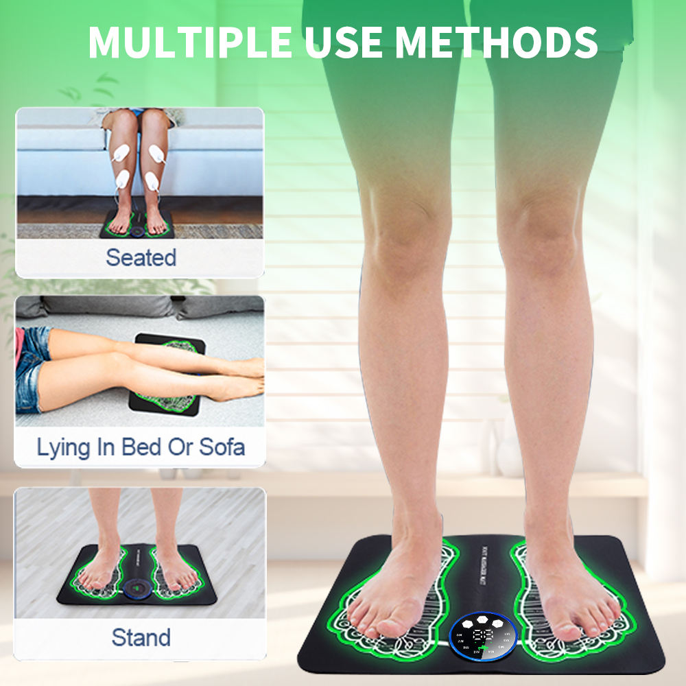 Electric Foot Massager Mat for Pain Relief & Relaxation - Mycosmeticslondon
