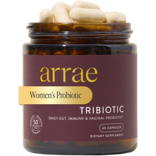 Natural Women's Probiotic Supplement - 60 Capsules - Mycosmeticslondon