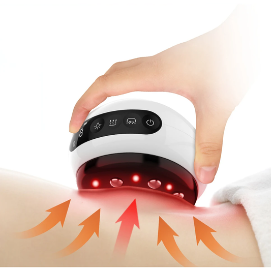 Advanced Gua Sha Massager with Heat and Red Light Therapy - Mycosmeticslondon