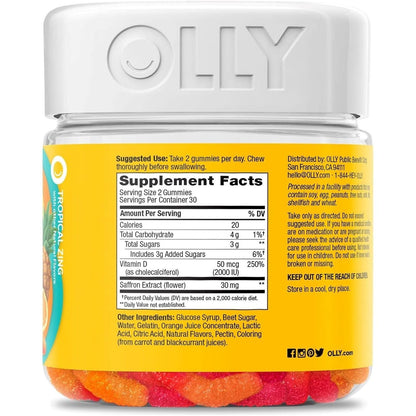 Happy Mood Gummy Vitamins 60 Count